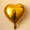 Globo de película de aluminio de 5 pulgadas 10 pulgadas amor decoración de boda decoración propuesta para expresar la atmósfera romántica de la escena bola de papel de aluminio