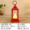 Farolillos Navideños de Cuatro Esquinas de Venta Caliente Transfronteriza con Patrones Personalizables, Luces Decorativas de Ambiente Navideño, Luces de Vela Portátiles