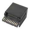 52W-Todo Plástico 10P10C Rj48 Tipo Soldadura Conector Hembra Rj48 Zócalo de Red Interfaz Conector de Enchufe Directo