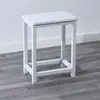 Bancos de Taller, Bancos de Operación de Fábrica, Bancos de Trabajo, Taburetes Cuadrados Pequeños de Acero y Madera, Bancos de Hierro para Comida Rápida, Bancos Metálicos de Entrenamiento