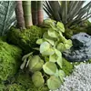 Combinação de Paisagismo com Plantas Verdes Simuladas, Decoração de Paisagem com Plantas Artificiais para Vitrine, Enfeite de Canto de Escada, Paisagismo de Escada