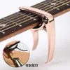 Capotraste de Guitarra Folk Metal Capotraste de Guitarra Elétrica Acessórios para Ukulele Clipe Afinador Unissex