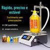 Máquina de envase líquido pequena detergente de lavanderia detergente óleo de cozinha bebida leite de soja pesagem automática quantitativa 1700