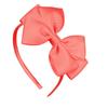 Amazon Diadema de Color Sólido con Lazo para Niñas Diadema de Poliéster Acanalado Accesorios para el Cabello Lindos y Versátiles