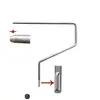 Máquina Curvadora de Soportes para Cepillos CNC Máquina Curvadora de Soportes Metálicos para Mangos con Perforación Automática Completa, Frotado de Dientes y Chaflanado