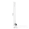 Colher de Mesa Extra Longa de Aço Inoxidável com Cabo de Cabana Espessurado, Colher para Mistura, Colher para Molho, Colher Medidora de Óleo com Cabo Longo, Colher para Temperos Domésticos