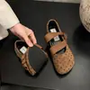 Zapatos Mary Jane estilo ballet francés con lunares, aumento interno de altura de 4 cm, nueva colección otoño-verano 2026, combinación perfecta para faldas, mocasines