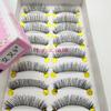 Taiwán 216 217 Pestañas Postizas 218 219 Cruz Suave 9 Tallos de Hilo de Algodón Maquillaje de Escenario Hanfu F9 Pestañas de Novia