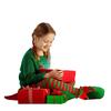 Chapéu de Natal Sapatos de Elfo Meias de Natal com Sino Conjunto de Elfo de Natal Elfo de Natal Roupas de Elfo