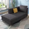 Chaise Longue de Tecido Minimalista Moderno Sofá para Sala de Estar, Apartamento Pequeno, Reclinável Removível e Lavável para Quarto, Chaise Longue de Beleza de Hotel