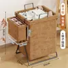 Cesta de ropa sucia con tapa, cesta de almacenamiento de ropa sucia plegable, cesta de lavandería para baño, cesta de almacenamiento de ropa de gran capacidad para baño