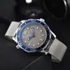 2025 Comercio Exterior Nuevo Reloj Mecánico Automático Completo para Hombre Correa de Malla de Silicona Europea de Alta Calidad Fabricante Lote