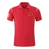 Camisa Polo Verano Equipo Chino Deportes Trajes para Hombres y Mujeres Atletas de Esgrima Equipo Árbitro de Natación Uniforme de Artes Marciales con Impresión