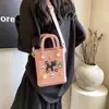 Mini Bolsa Pequeña de Playa Eva con Agujeros Bolso Cruzado Casual Bolso de Mano Impermeable Anti-Pérdida Viaje DIY Bolsa de Gelatina
