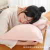 Almohada de Gasa de Algodón Puro, Almohada de Caramelo para Bebé Removible y Lavable, Cama Antigolpes Laterales, Muñeca de Bebé
