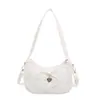 Bolsa Linda de Gran Capacidad Estilo Coreano Moda Otoño 2026 Bolso de Hombro Único Simple Elegante para el Trabajo Bolso de Axila