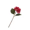 Flor Artificial Flor Individual de Hortensia Brasileña Estilo Nórdico Lujo Ligero Flor de Seda Decoración de Escritorio para el Hogar Floricultura Salón de Bodas Flor Suave