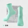 Calcetines Profesionales para Maratón Unisex Anti-Olor de Caña Media Antideslizantes Amortiguadores Calcetines de Baloncesto Absorbentes de Sudor Transpirables Calcetines Deportivos