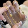 Nuevo Pulsera de Cintura Pequeña Versátil de Artesanía Cmc para Niñas Dulce Estilo Coreano Joyería de Mano Accesorios Mismo Estilo Xiaohongshu