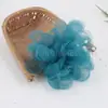2025 Venta Caliente Amazonia Tocado de Plumas Accesorios para el Cabello de Novia Pasador de Malla Venta de Tocados para Mujer Especialmente Disponible en Muchos Países 1226