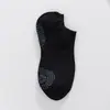 Meias de Yoga Meias Cano Baixo Femininas com Silicone Antiderrapante Meias para Piso Interno de Pilates Meias Esportivas Fitness Dança Meias Zhuji