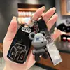 Aplicable a Nuevo Audi A4l Hembra Q5l A5 Funda para Llave de Coche S5 Hebilla al4 Bolsa con Hebilla de Carcasa de Control Remoto de Gama Alta