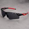 Óculos de sol esportivos de moda para homens e mulheres, óculos de sol à prova de vento para ciclismo, motociclismo, corrida, óculos cruzados, atacado