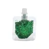 Bolsa Transfronteiriça 16 Cores Lantejoula Gel Sereia Perolado Sombra de Olho Maquiagem Sereia Glitter Corporal Facial Lantejoulas