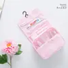 Bolsa de Lavado de Viaje Bolsa de Maquillaje Impermeable Bolsa Portátil para Maquillaje Bolsa de Lavado para Baño Bolsa de Almacenamiento Colgante logo