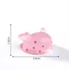 Novo produto transfronteiriço: Coelhinho do mar que brilha no escuro, acessórios de decoração DIY com tema de praia, ornamentos em miniatura para paisagem de mesa