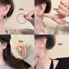Pendientes de Aro Irregulares de Alta Gama para Mujer, Lujo Accesible Diseño de Nicho, Elegantes de Celebridad de Internet, Pendientes Exagerados, Pendientes, Pendientes