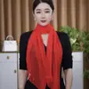 Bufanda Larga Minimalista Versátil Nueva para Mujer, Moderna y Elegante, Bufanda de Seda Brillante, Cinta Delgada Multifuncional