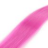 Peruca Jisheng Pendente na Orelha Tingida Peruca Peça de Cabelo Cor Peça de Cabelo Uma Peça Invisível Gradiente Fixador de Cabelo Elástico Tingido Cabelo Longo Liso