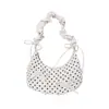 Bolsa Plissada da Moda para Mulheres 2026 Nova Moda Bolinha Saco de Bolinho Estilo Coreano Bolsa de Ombro Casual Versátil Bolsa Transversal