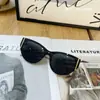 Óculos de Sol Estilo Europeu e Americano Olho de Gato Retrô Estampa de Leopardo para Mulheres Celebridades da Internet Moda Street Style Óculos de Sol Finos de Alta Qualidade com Proteção UV