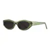 Estilo retro nuevas gafas de sol gm retro ojo de gato para mujer cara pequeña marco pequeño de alta gama gafas de sol estilo callejero europeo y americano