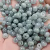 Ábaco Azul Jade Cuentas de Agua Cuentas Sueltas de Jade Pulsera DIY Collar Cuentas de Buda Joyería Separador Separadores Accesorios Cuentas