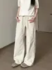 Otoño 2026 Nuevo Estilo Old Money Pantalones Casuales de Pierna Ancha para Hombre Perezosos Diarios Caída Transpirables Versátiles de Pierna Recta Largos