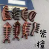 [Dropshipping] Autêntico Jacarandá Pente de Massagem Multi-Dentes Cinco Dedos Cabeça de Pente Meridianos Terapia Raspagem do Pescoço Dentes Largos