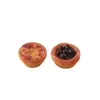 Nuevo Modelo de Juguete de Comida Realista Huevo Tarta Accesorios de Resina DIY Encantos para Funda de Teléfono Colgantes Creativos Imanes para Nevera