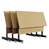 Mesa larga plegable premium, mesa de capacitación de personal, escritorio de oficina móvil, mesa de conferencias, escritorio y silla multifuncionales, escritorio y silla de capacitación