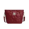 Nuevo Bolso de Hombro Único con Forma de Corazón de Moda para Mujer, Bolso Cubo Versátil Transfronterizo de Estilo Dulce, Bolso Cruzado Elegante Estilo Ins