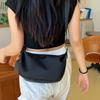 Bolsa Feminina 2025 Nova Bolsa Dumpling Fashionável Combina com Tudo Bolsa Transversal de Ombro Sensação de Alta Qualidade Leve Impermeável Bolsa de Axila Tendência
