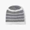 Gorro de Punto sin Visera Bloque de Color Otoño e Invierno para Mujer, Gorro de Punto Versátil para Exteriores para Viajes Casuales y Uso Diario