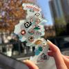 Adhesivo Magnético de Acrílico para Refrigerador de Mapa Diy Personalizado Turismo Paisaje de Ciudad Tarjeta Adhesiva Magnética Souvenir Personalizado
