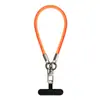 Cordón para Teléfono Móvil Estilo Muñequera Correa Anti-Pérdida para Teléfono Móvil con Junta Cuerda para Mano Anti-Caída Llavero Corto de Gama Alta