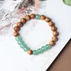 Pulseira Barbie Sândalo Estilo Múltiplo Requintado DIY Acessórios Lótus Pixiu Pulseira de Círculo Único para Homens e Mulheres
