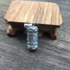 Colgante de mantra tibetano plata de ley caja de gawu de unión colgante para hombre y mujer collar de proverbio de seis palabras para coche plata pura