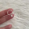 Aretes de Aro de Estrella de Cinco Puntas Lisos para Mujer, Elegantes y de Alta Gama, Lindos y Sencillos, Diseño de Nicho, Exquisitos Clips para Orejas y Accesorios para Orejas