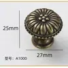 Herrajes para gabinetes manija pequeña decorativa de metal multiusos para cajón manija de un solo agujero accesorios para muebles fabricantes de herrajes en stock